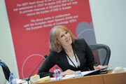 Kathy Sinnot, MEP from Ireland & supporter of the MEP HG