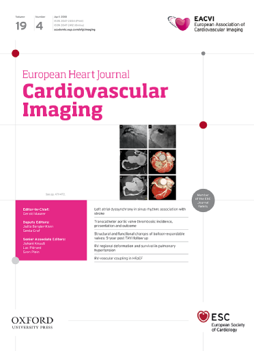 EHJ Cardiovascular Imaging