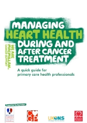 Macmillan Cancer cardio-oncology information leaflet for Healthcare professionals in primary care