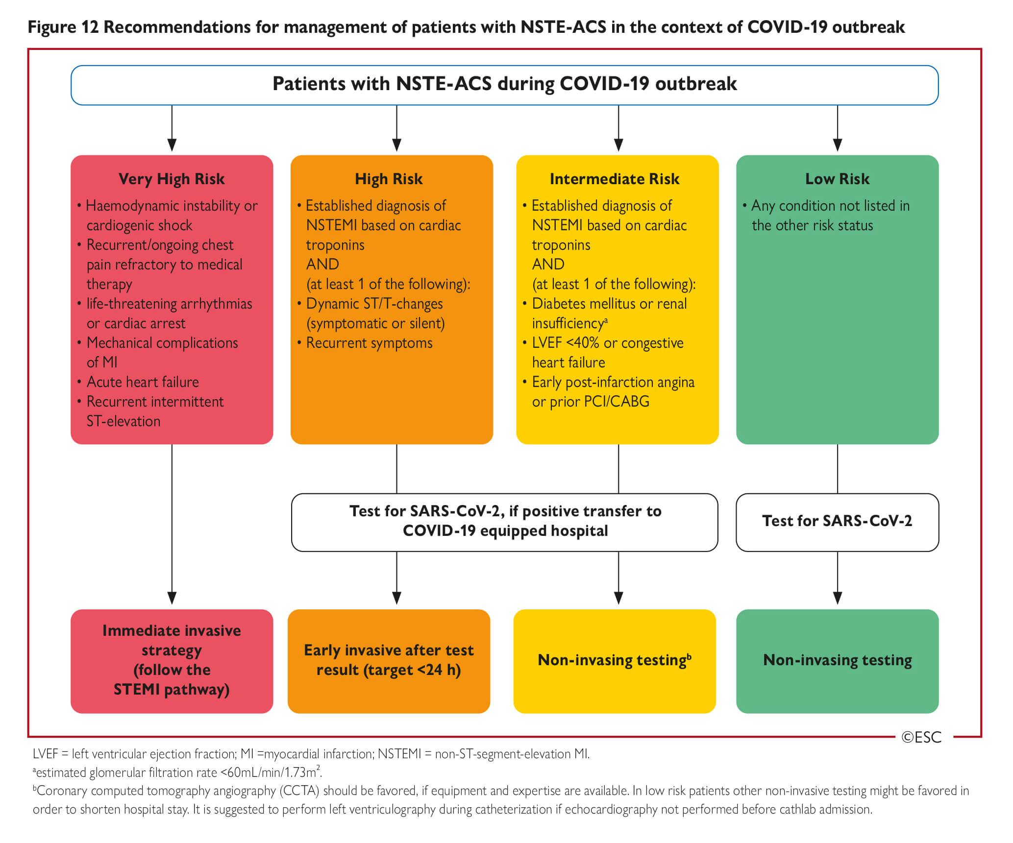 Esc Guidance For The Diagnosis And Management Of Cv Disease During The Covid 19 Pandemic