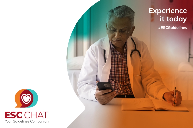 Download the ESC Chat mobile app