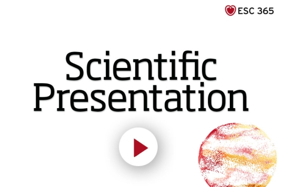 Scientific Presentation at ESC Congress 2025